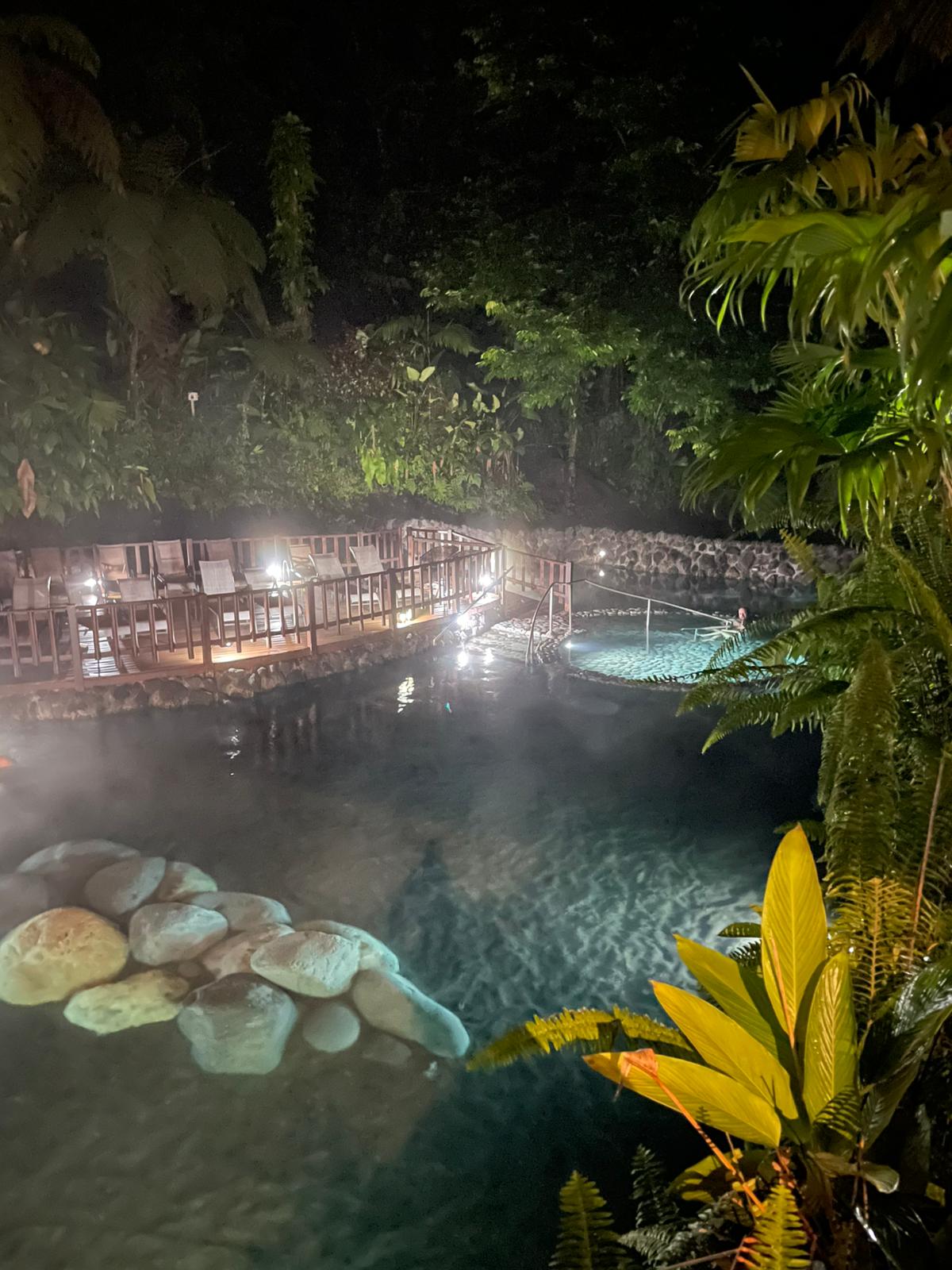 Aguas termales de La Fortuna, La Fortuna